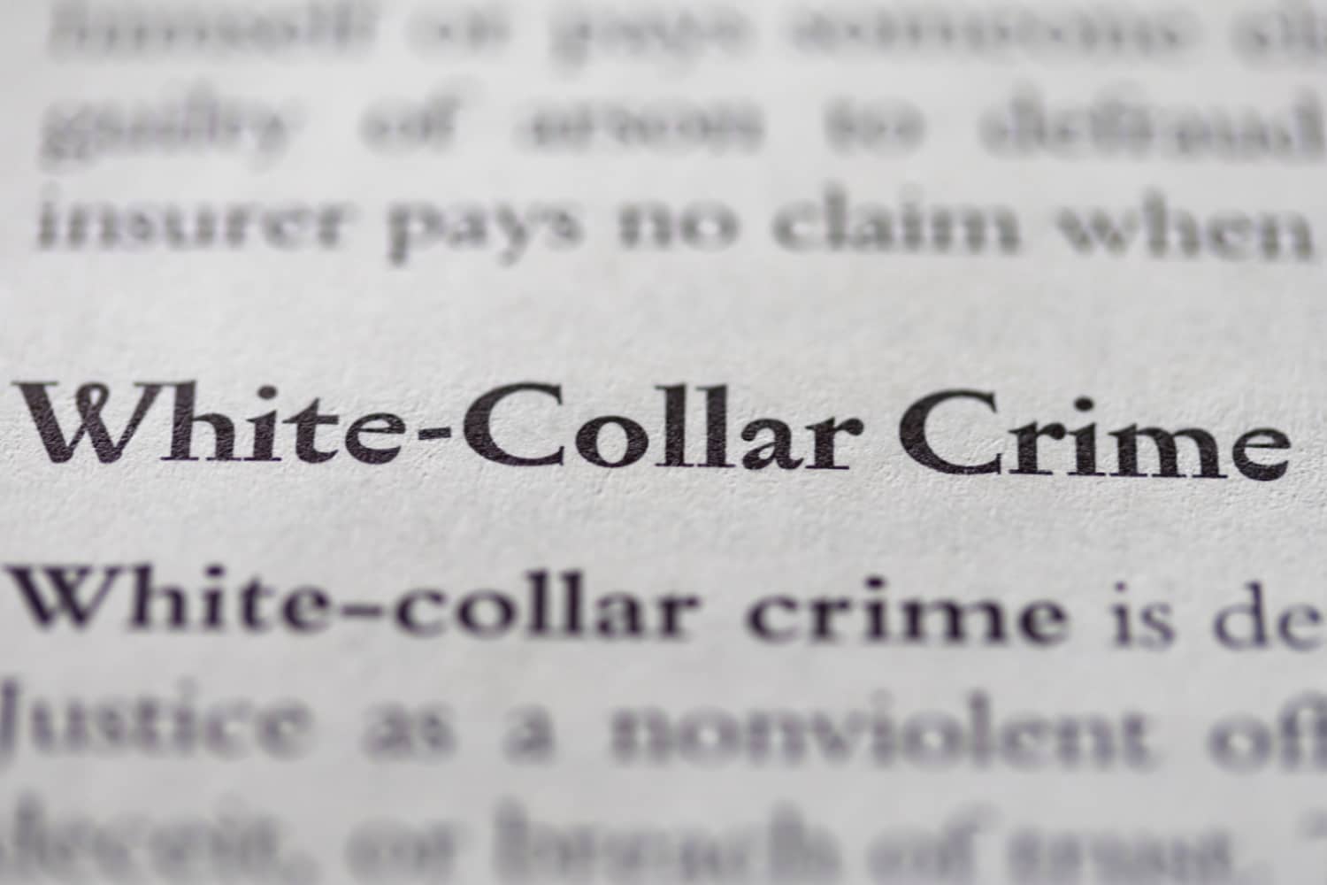 Chicago White Collar Crimes Lawyer