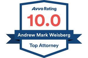 Avvo Rating 10 Andrew Mark Weisberg Top Attorney